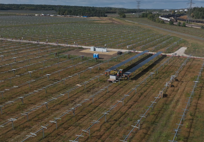 Pine Bend Refinery Solar Panel Installation